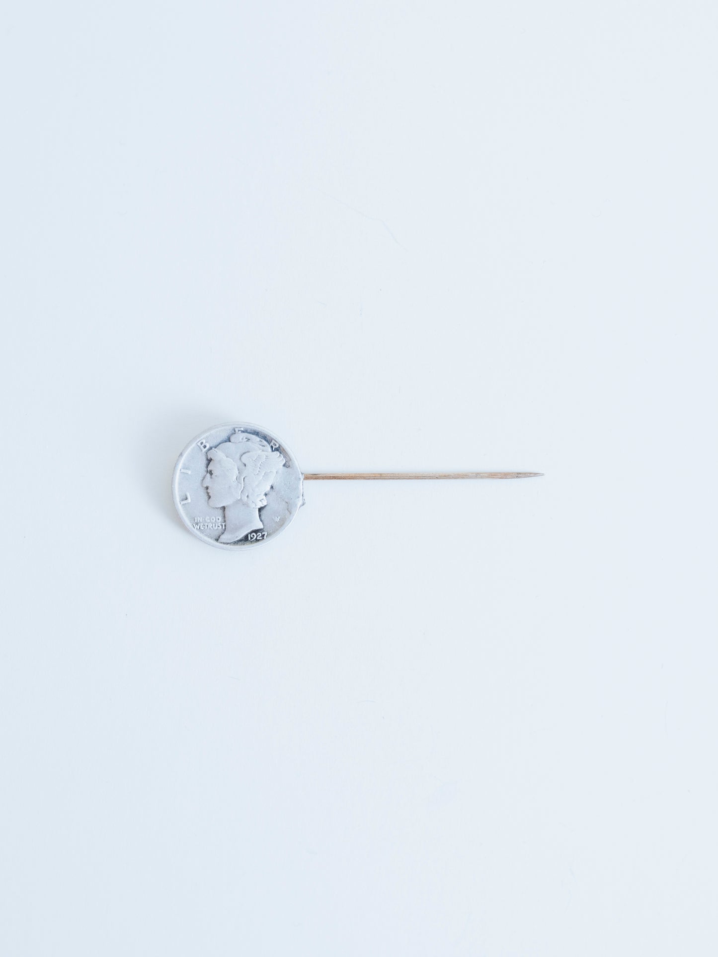 Mercury 1927 Dime | Stick Pin Brooch