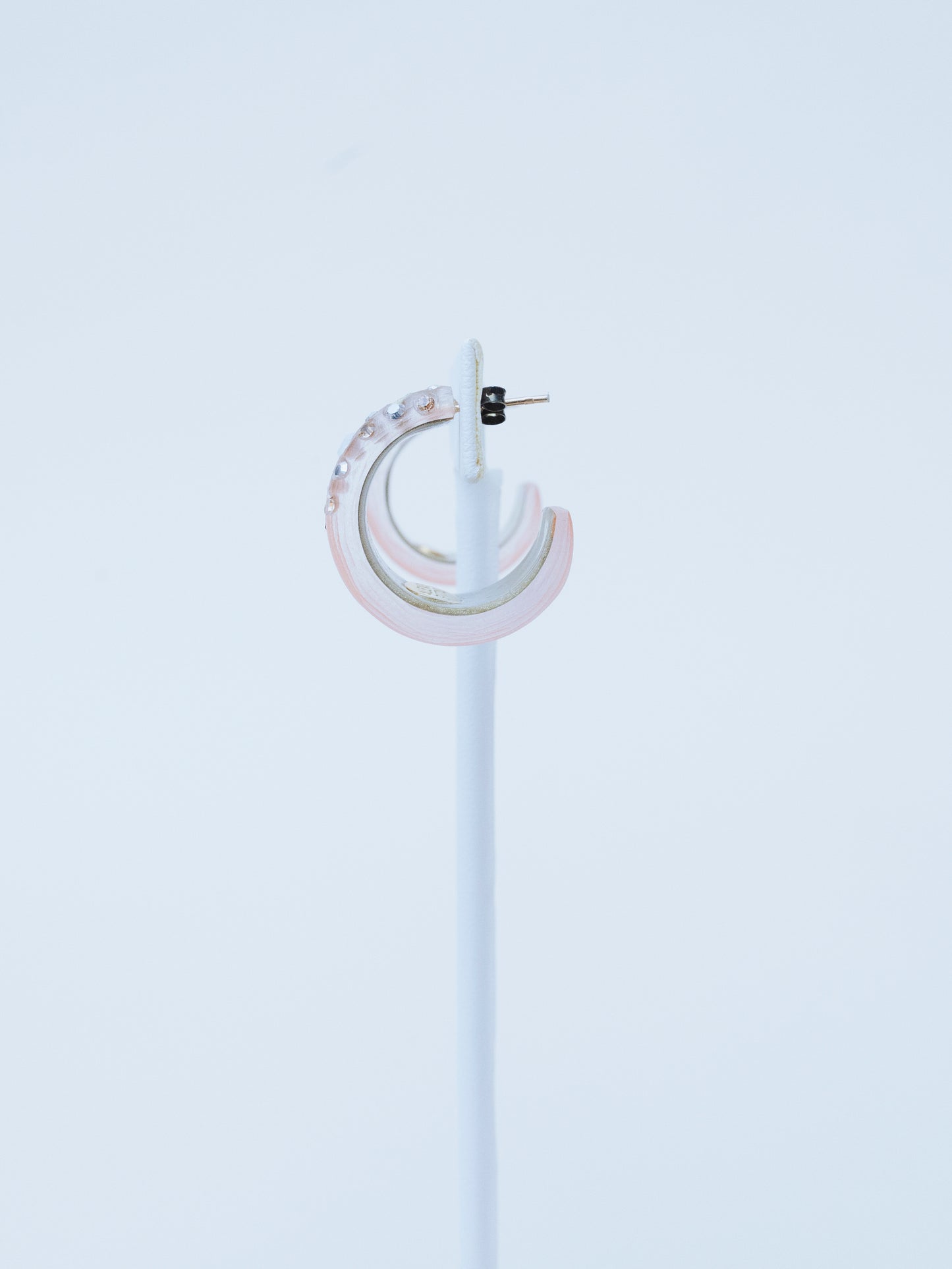 Alexis Bittar Chunky Pink Hoops | Earrings