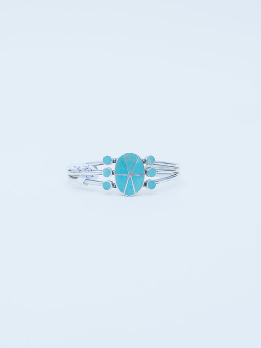 Sleeping Beauty Cuff | Bracelet | Sterling Silver