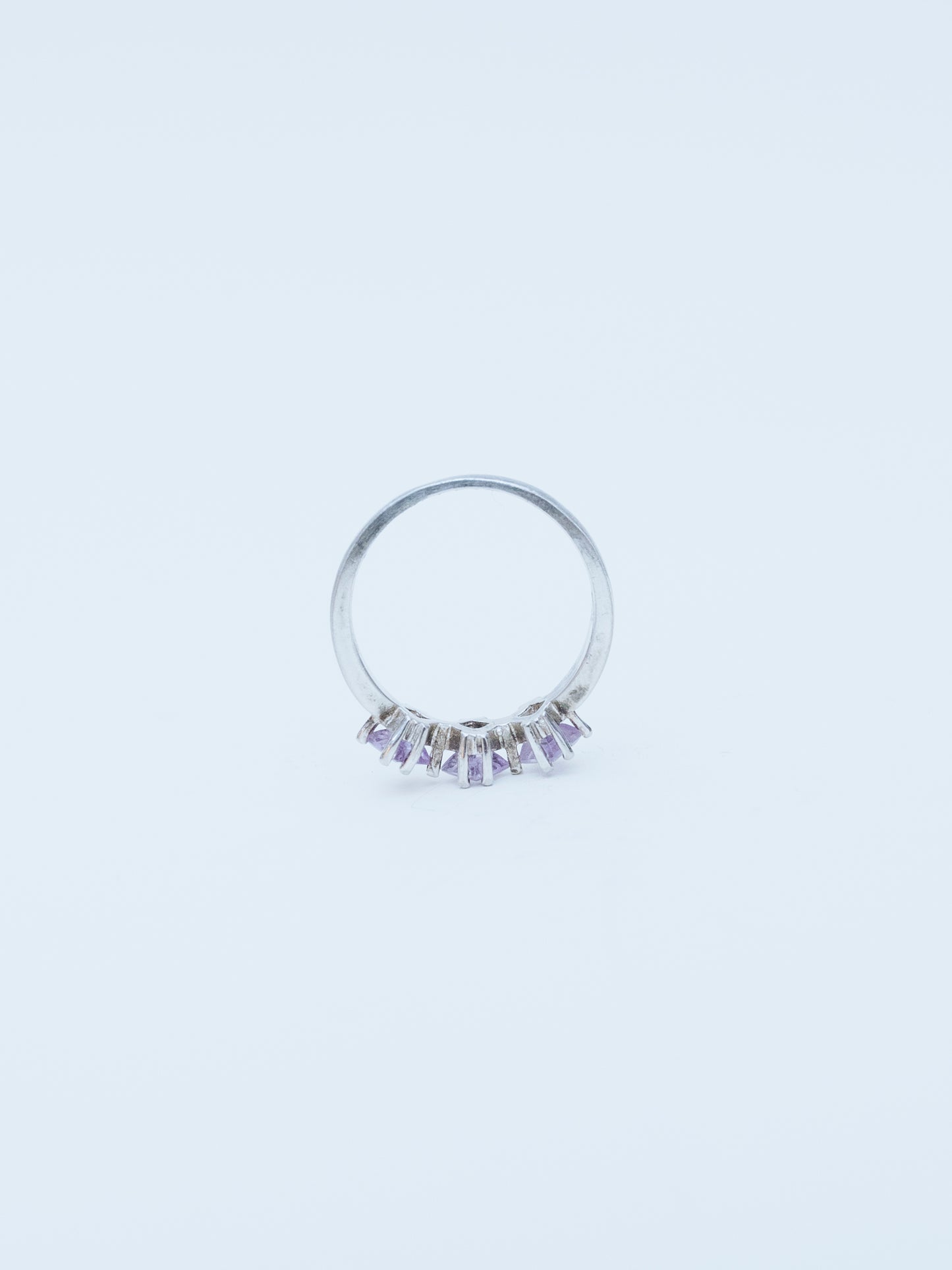 Escapolita Lavanda | Anillo de Plata de Ley