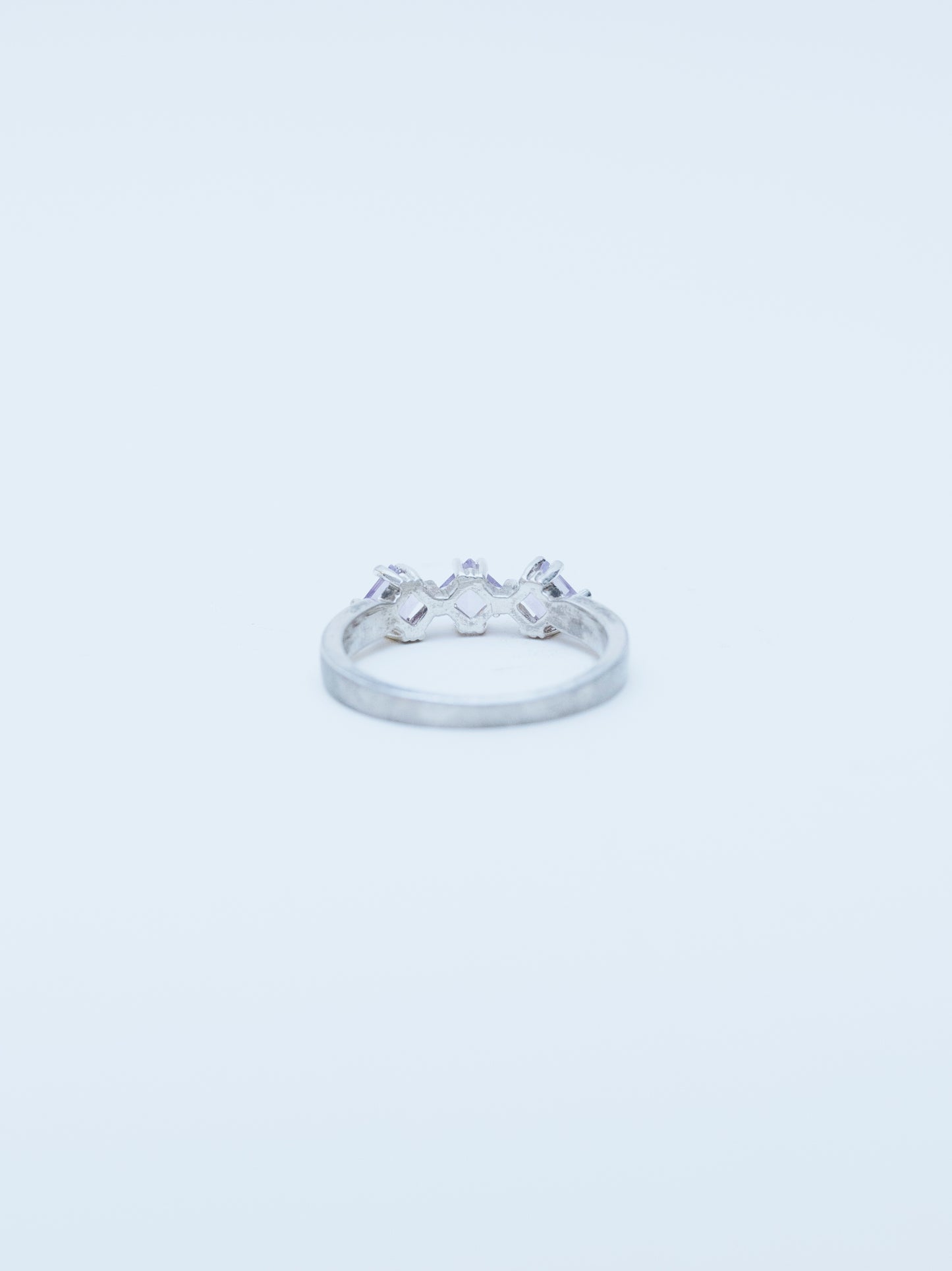 Escapolita Lavanda | Anillo de Plata de Ley