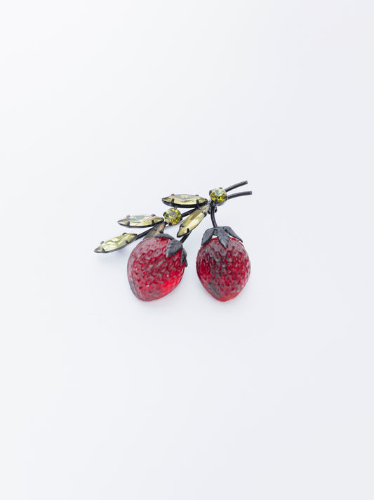 Austrian Strawberry | Brooch
