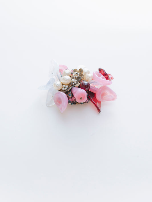 Haskell Glass Bouquet | Brooch