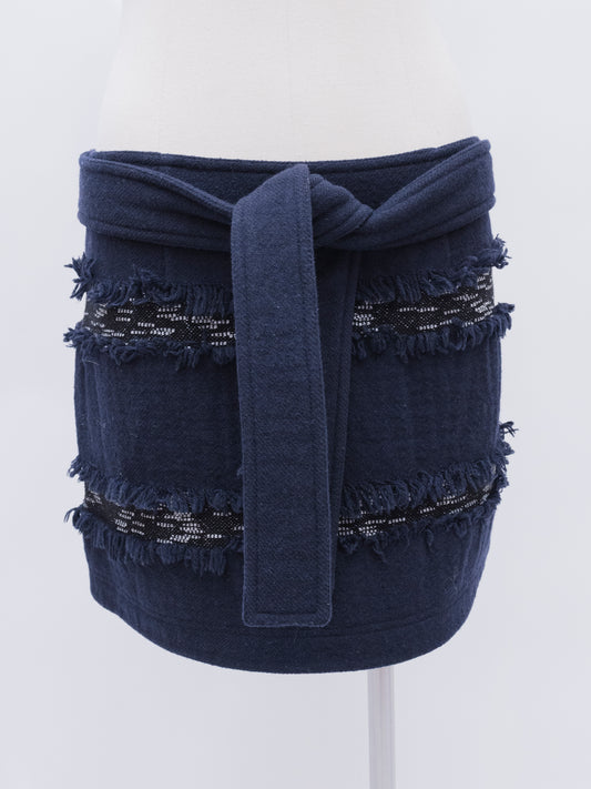 Derek Lam Navy | Mini Skirt