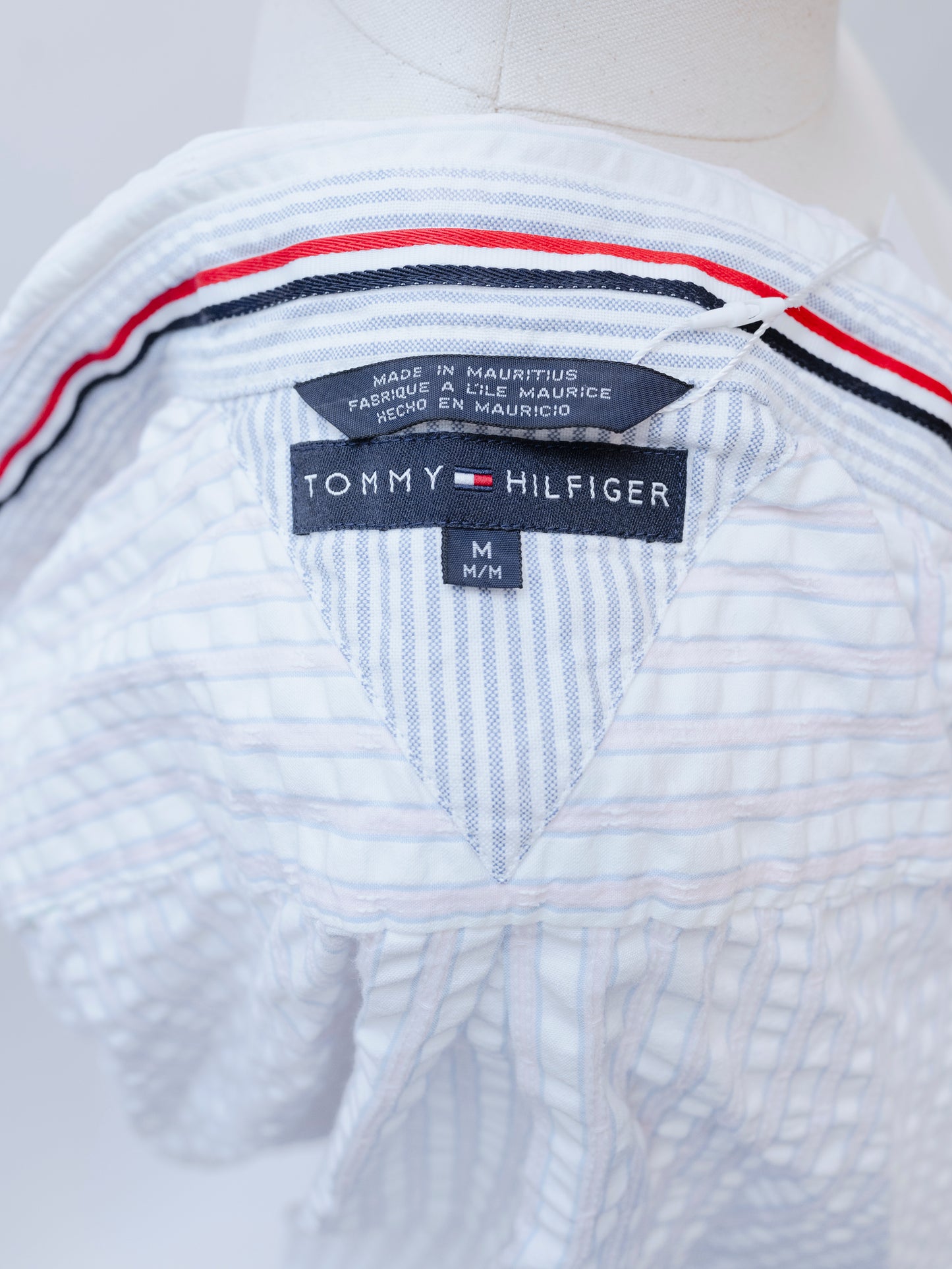 Top corto de seersucker de Tommy Hilfiger