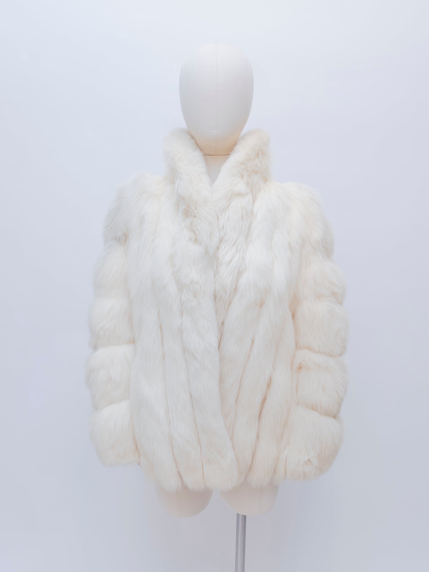 Kingston | White Fox Fur Coat