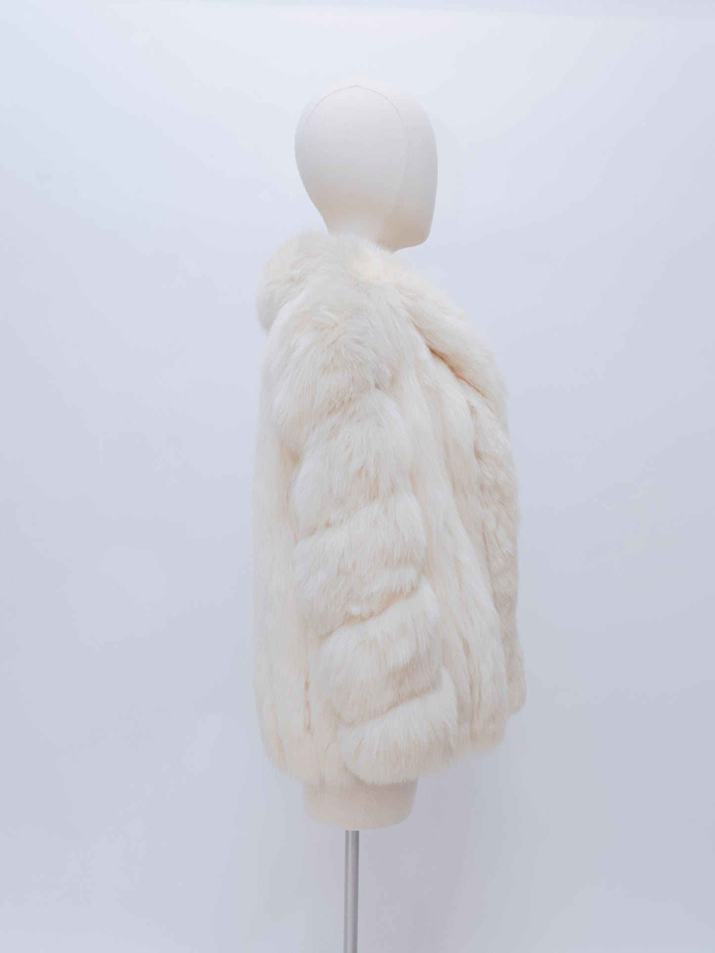 Kingston | White Fox Fur Coat