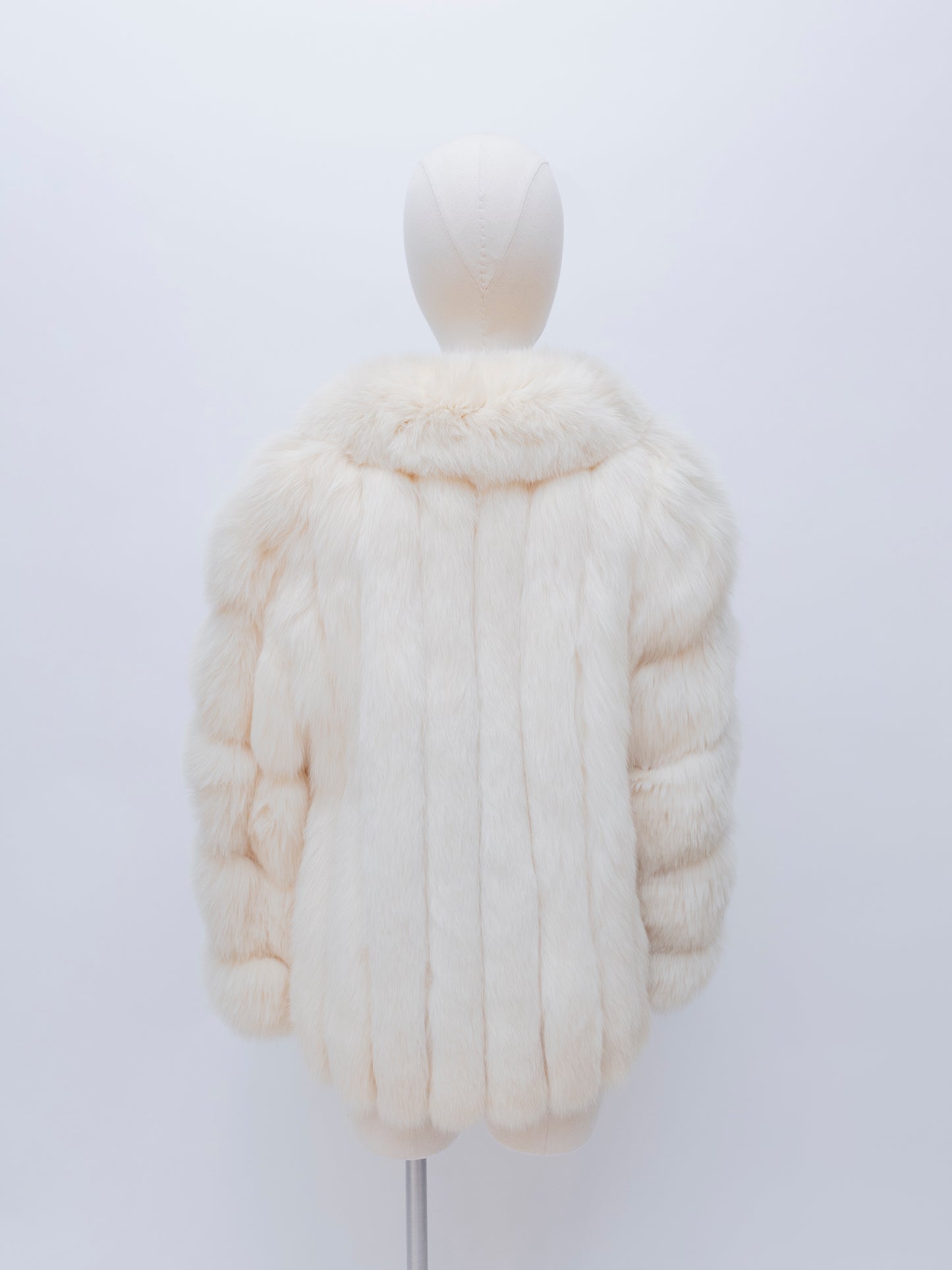 Kingston | White Fox Fur Coat