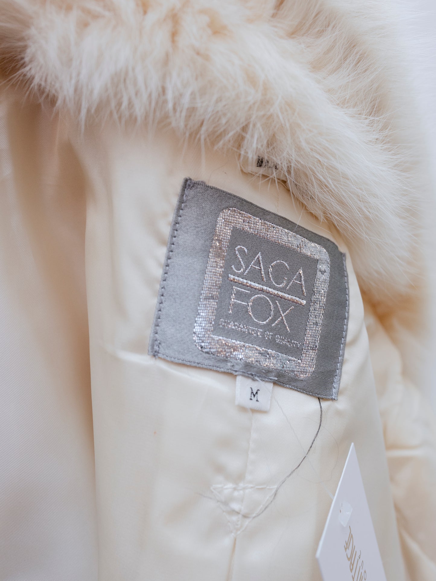 Kingston | White Fox Fur Coat