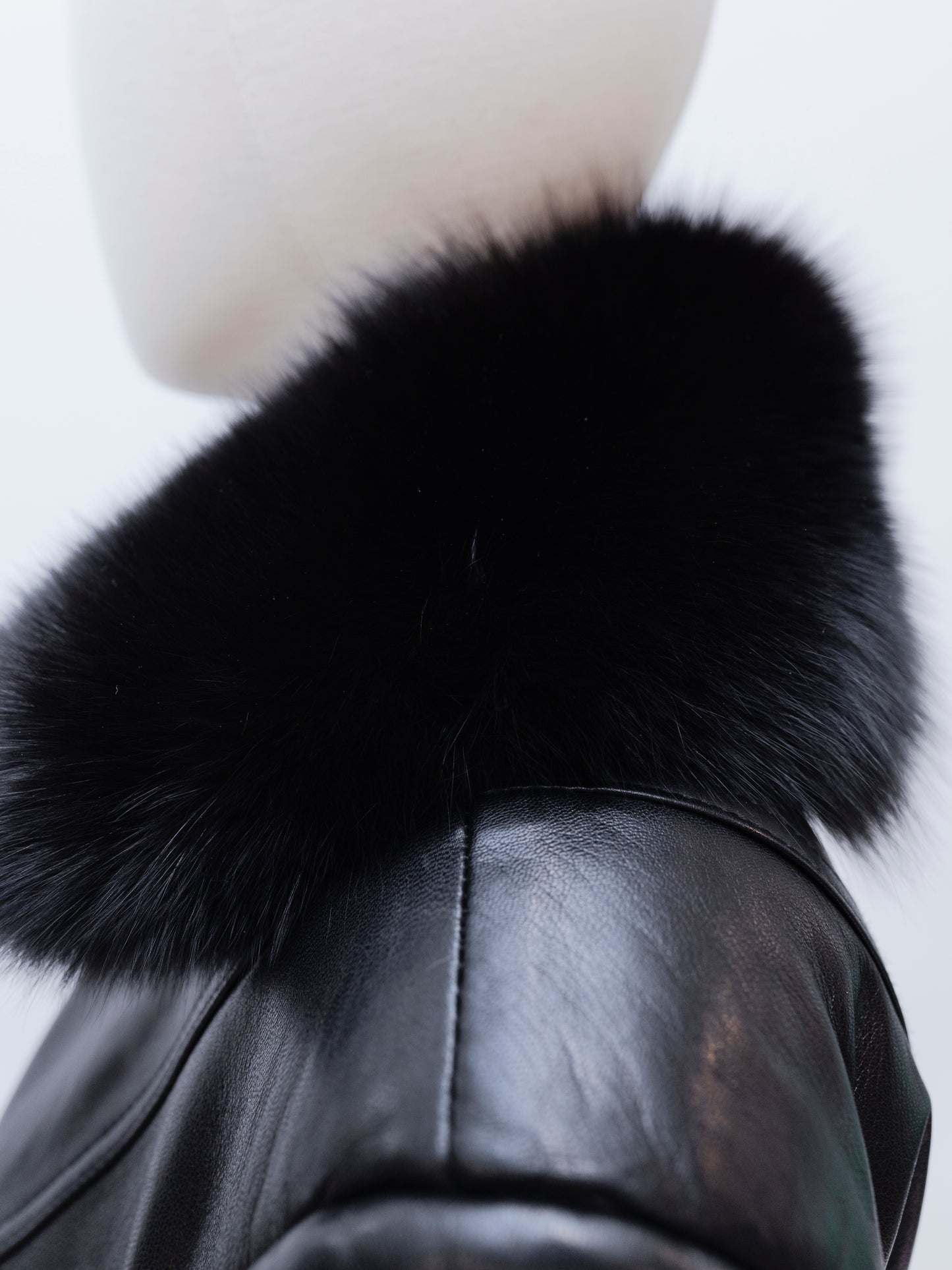 Birger Christensen Leather & Mink | Trench Coat