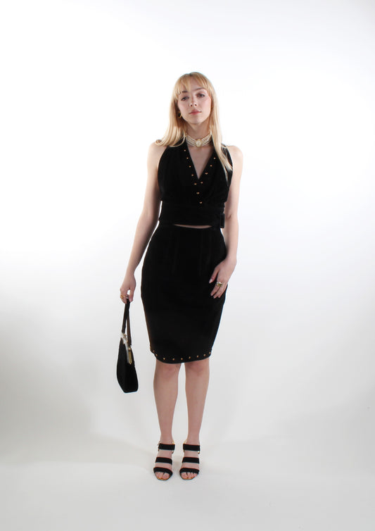Jean Claude Jitrois Brushed Leather | 2 piece Set