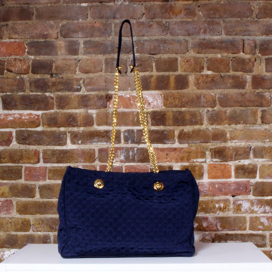 GUCCI indigo tote